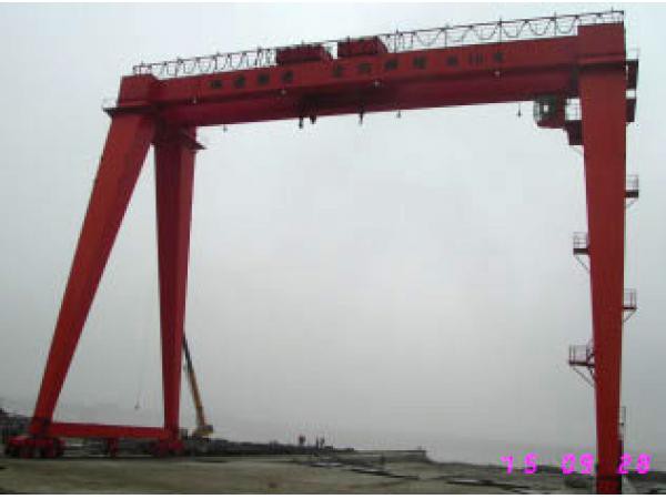 臺州楓葉海運船廠ME100+100/10t-36m造船門式起重機(jī)